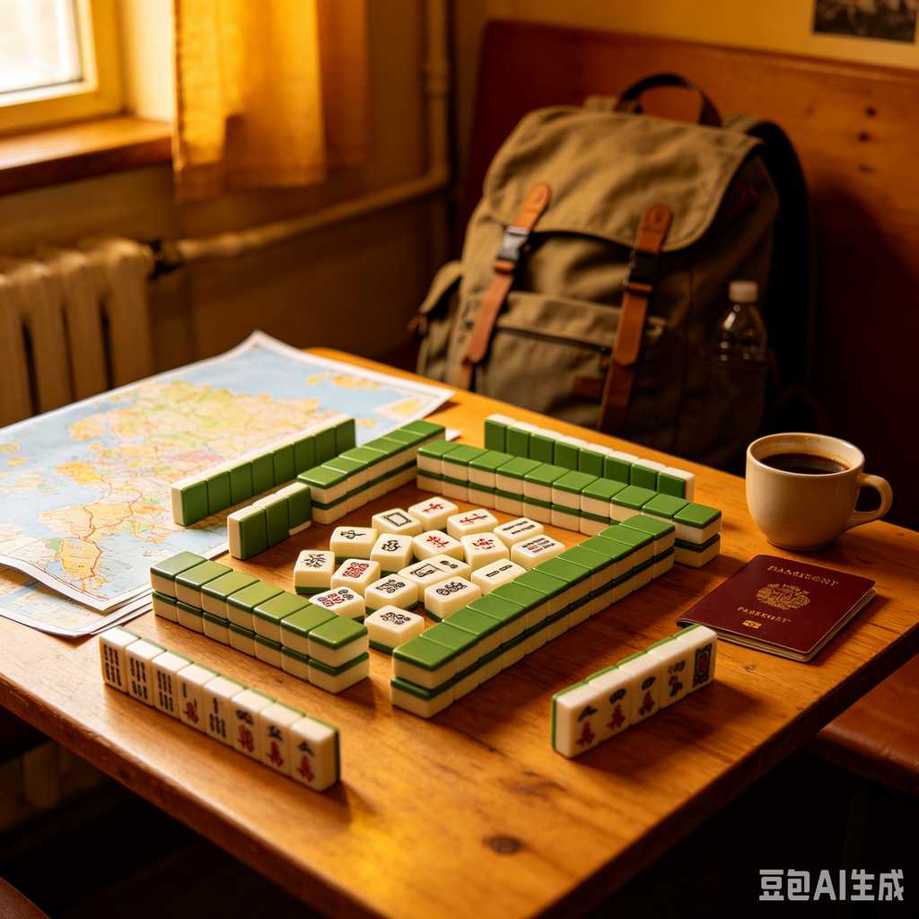 elegant mahjong gift set