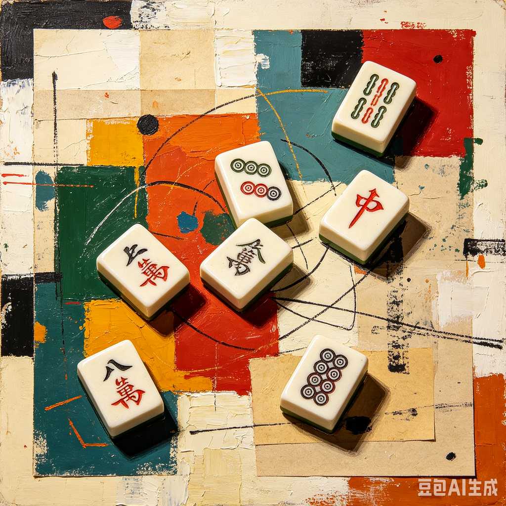water resistant print mahjong tiles
